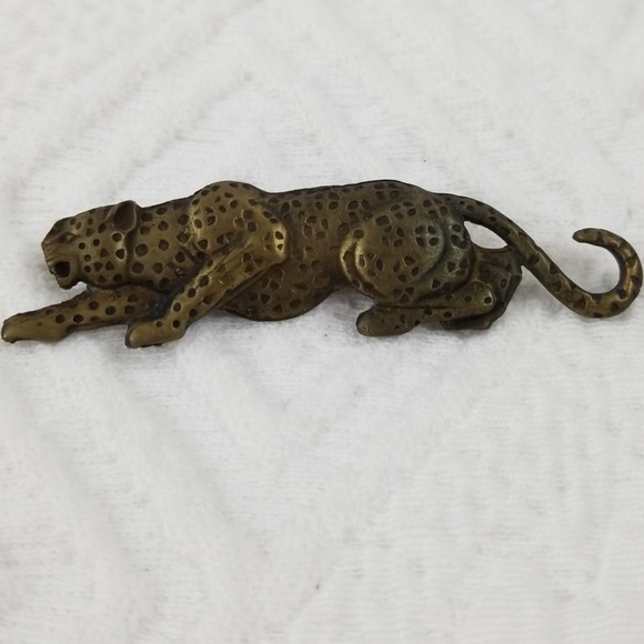 Jewelry - LEOPARD  PIN (brass)